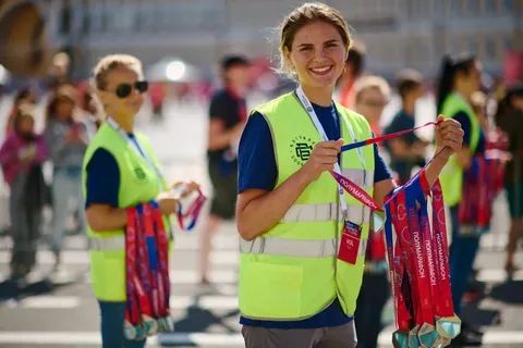 Participar como voluntario en un maratón paso a paso